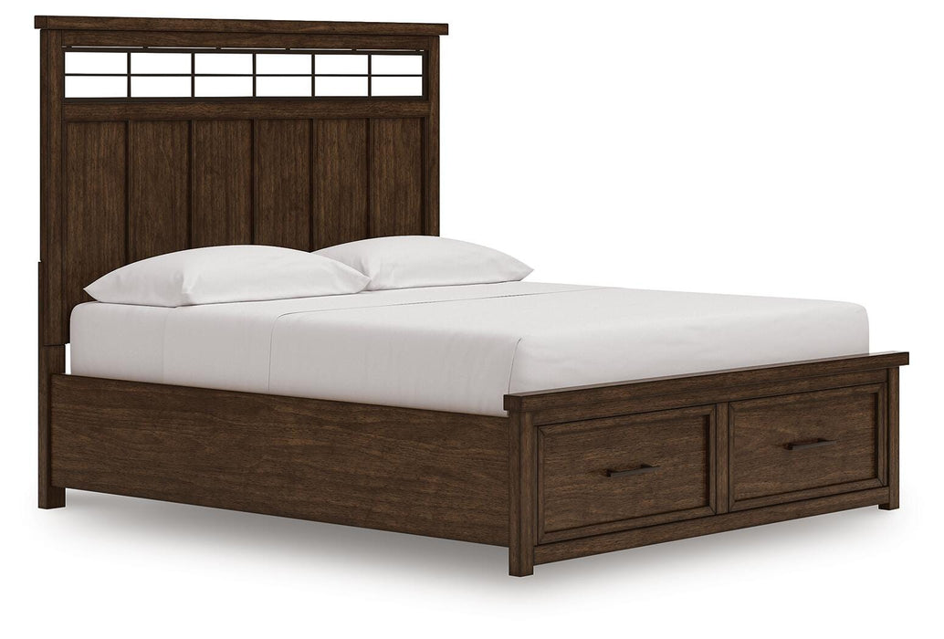 Taffenbrook Panel Storage Bed - Valley Furniture (Rohnert Park, CA)
