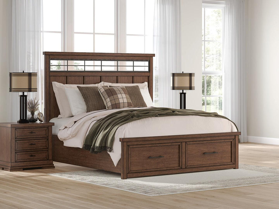Taffenbrook Panel Storage Bed - Valley Furniture (Rohnert Park, CA)