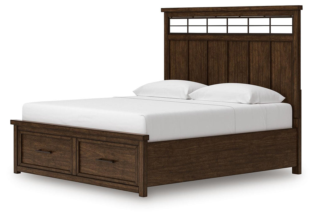 Taffenbrook Panel Storage Bed - Valley Furniture (Rohnert Park, CA)