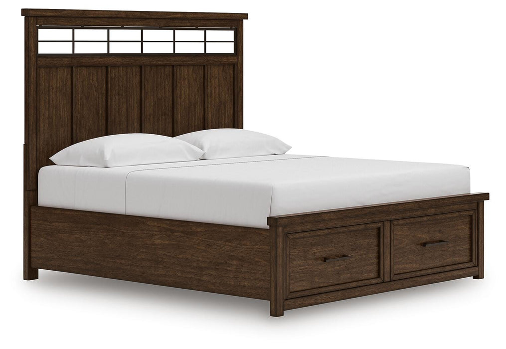 Taffenbrook Panel Storage Bed - Valley Furniture (Rohnert Park, CA)