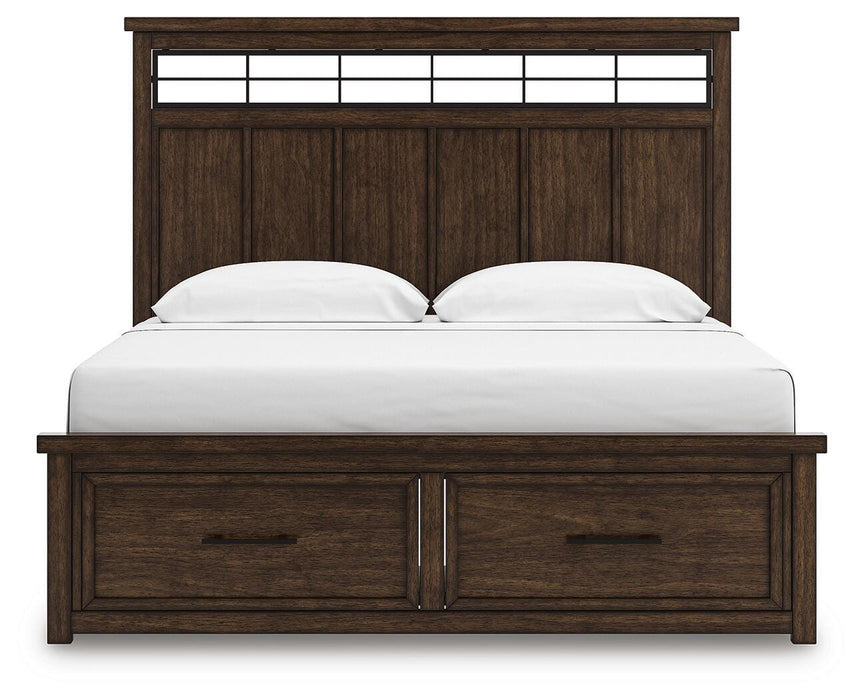 Taffenbrook Panel Storage Bed - Valley Furniture (Rohnert Park, CA)