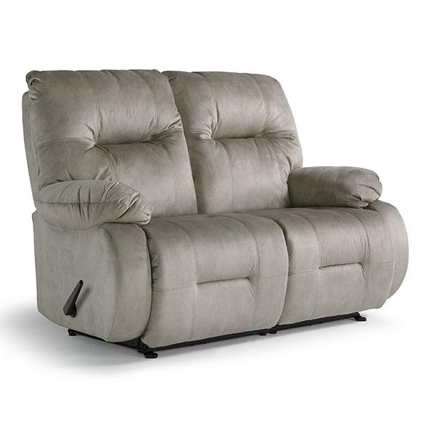 BRINLEY LOVESEAT LEATHER POWER ROCKING CONSOLE LOVESEAT- L700CQ7