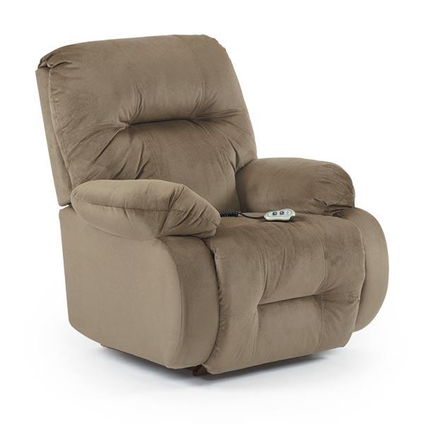 BRINLEY LEATHER ROCKER RECLINER- 8MW87LV