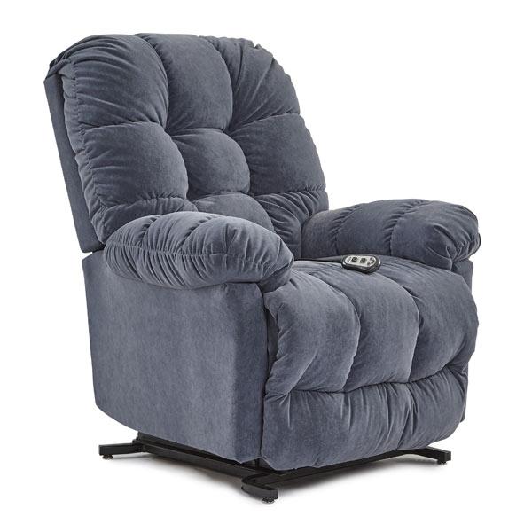 BROSMER LEATHER POWER SWIVEL GLIDER RECLINER- 9MP85-1LU