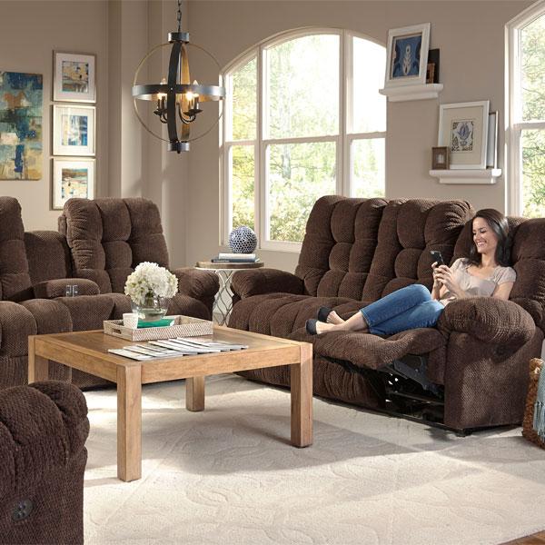 EVERLASTING COLLECTION POWER RECLINING SOFA- S515RP4