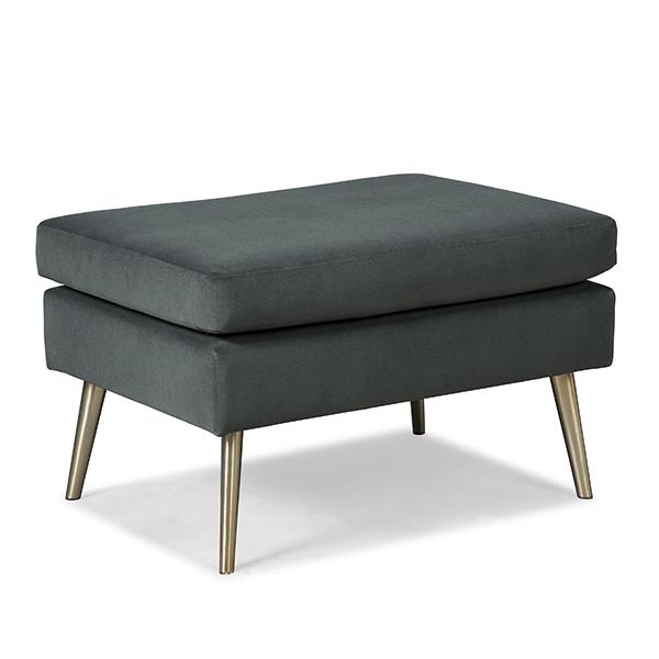 F10 LEATHER OTTOMAN- F10ELU