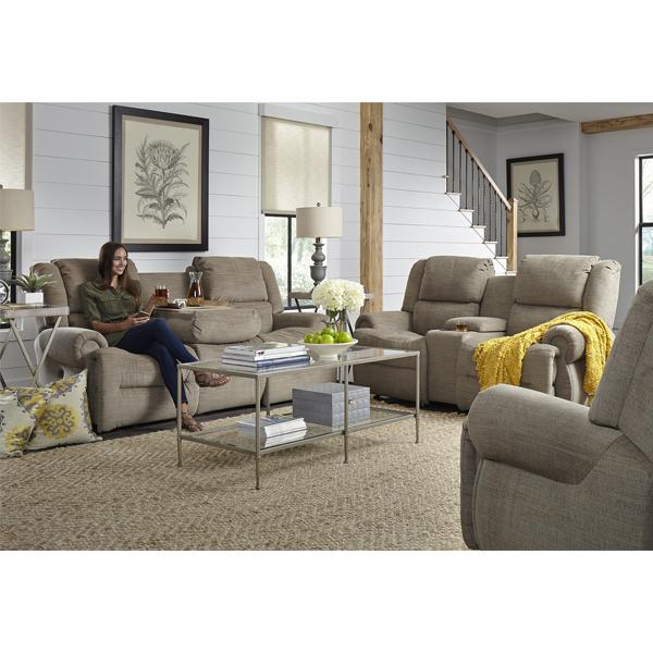 GENET COLLECTION POWER RECLINING SOFA W/ FOLD DOWN TABLE- S960RZ4