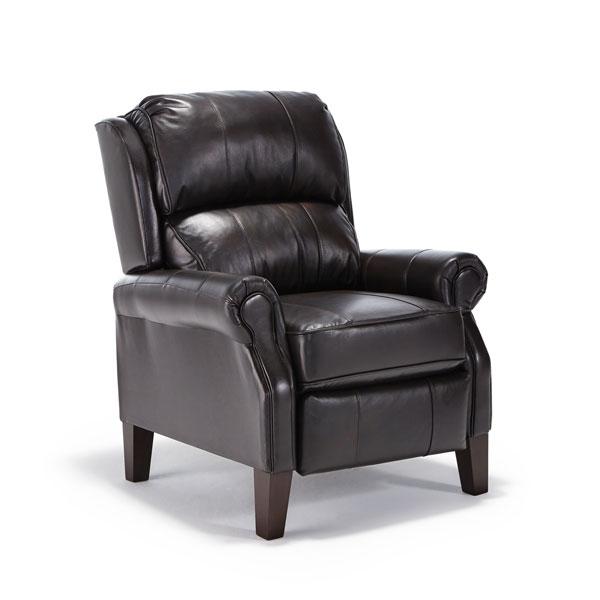 JOANNA LEATHER HIGH LEG RECLINER - 0L20DWLU