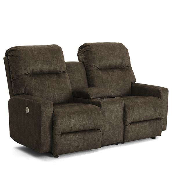 KENLEY LOVESEAT POWER HEAD TILT SPACE SAVER CONSOLE LOVESEAT - L510RY4 image