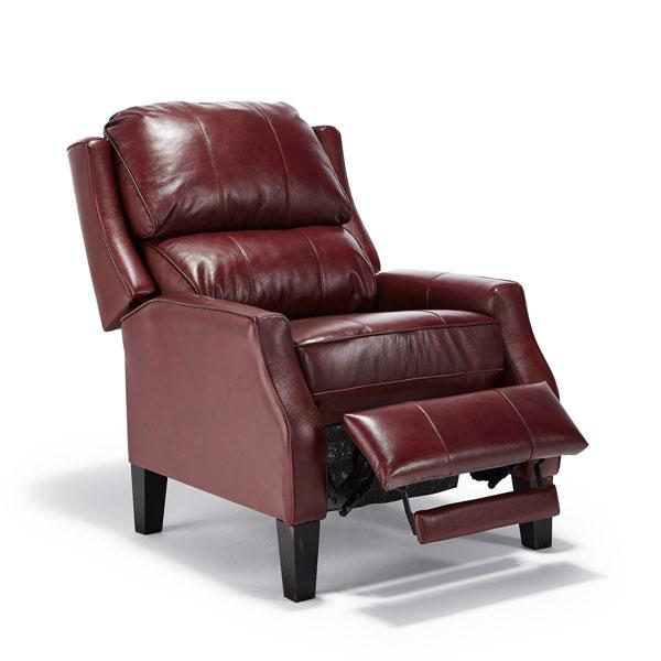 PAULEY LEATHER HIGH LEG RECLINER - 3L50RLU