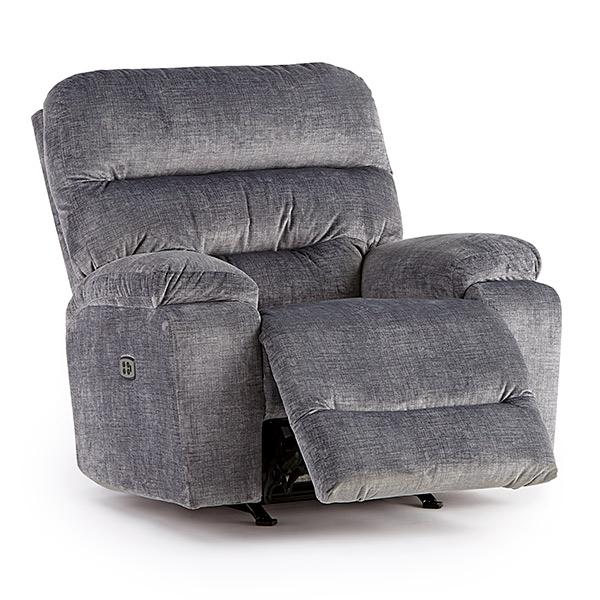 RYSON POWER HEAD TILT SWIVEL GLIDER RECLINER- 8MZ55