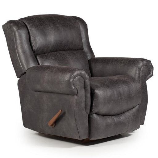 TERRILL LEATHER SWIVEL GLIDER RECLINER- 8N75LU image