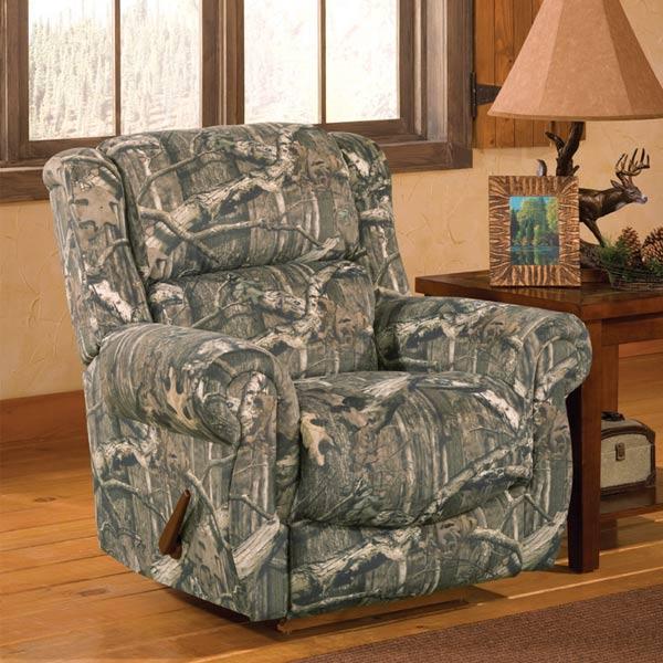 TERRILL LEATHER ROCKER RECLINER- 8N77LU