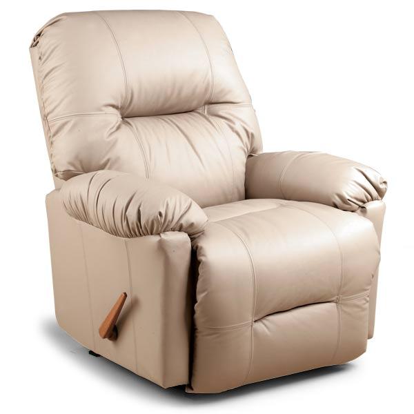 WYNETTE LEATHER SWIVEL GLIDER RECLINER- 9MW15-1LV