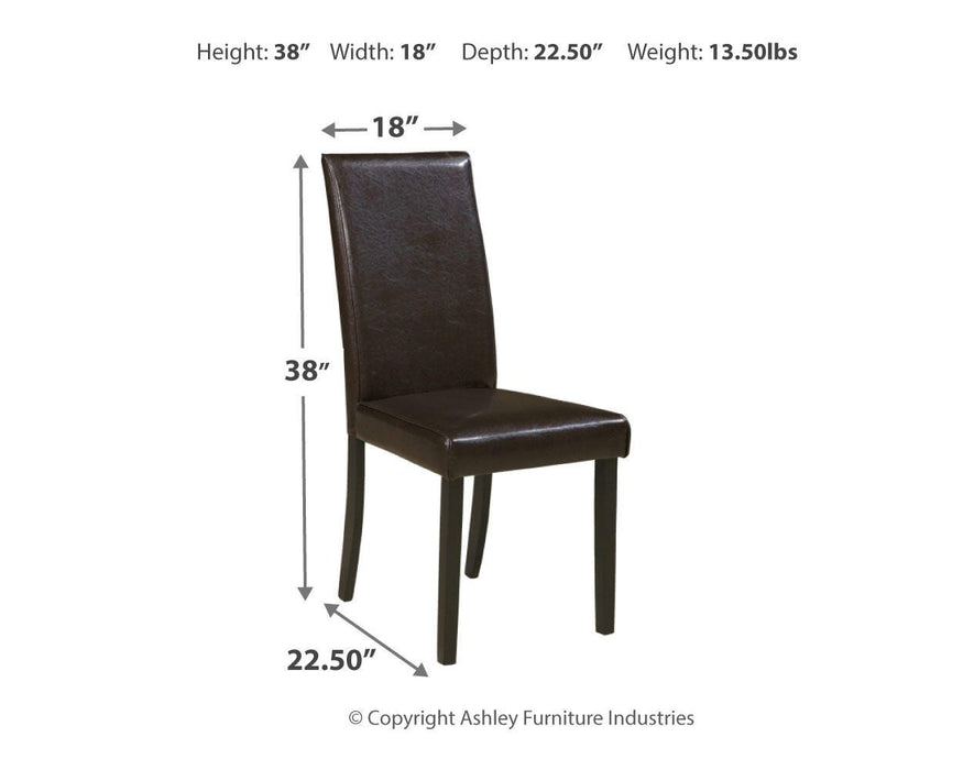 Kimonte Dining Chair Set - Valley Furniture (Rohnert Park, CA)
