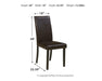 Kimonte Dining Chair Set - Valley Furniture (Rohnert Park, CA)