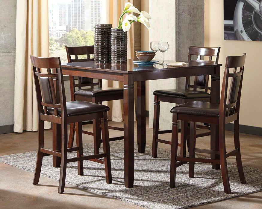 Bennox Counter Height Dining Table and Bar Stools (Set of 5) - Valley Furniture (Rohnert Park, CA)