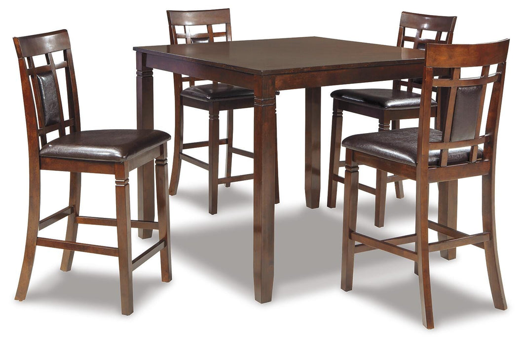 Bennox Counter Height Dining Table and Bar Stools (Set of 5) - Valley Furniture (Rohnert Park, CA)