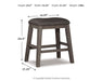 Caitbrook Counter Height Upholstered Bar Stool - Valley Furniture (Rohnert Park, CA)