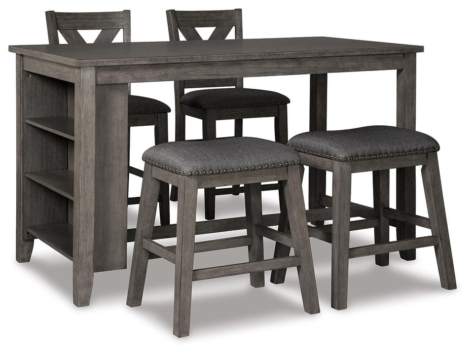 Caitbrook Counter Height Dining Package - Valley Furniture (Rohnert Park, CA)