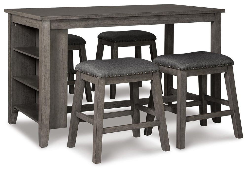 Caitbrook Counter Height Dining Package - Valley Furniture (Rohnert Park, CA)