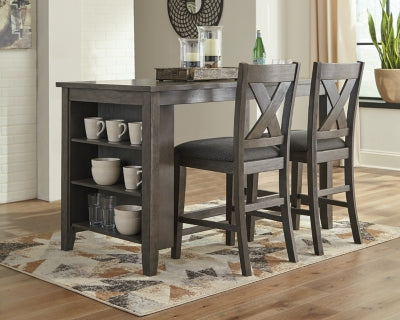 Caitbrook Counter Height Dining Package - Valley Furniture (Rohnert Park, CA)