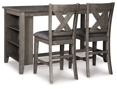 Caitbrook Counter Height Dining Package - Valley Furniture (Rohnert Park, CA)