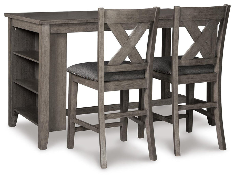 Caitbrook Counter Height Dining Package - Valley Furniture (Rohnert Park, CA)