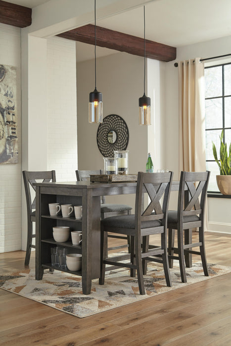 Caitbrook Counter Height Upholstered Bar Stool - Valley Furniture (Rohnert Park, CA)