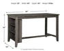 Caitbrook Counter Height Dining Table - Valley Furniture (Rohnert Park, CA)
