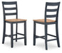 Gesthaven Counter Height Barstool - Valley Furniture (Rohnert Park, CA)