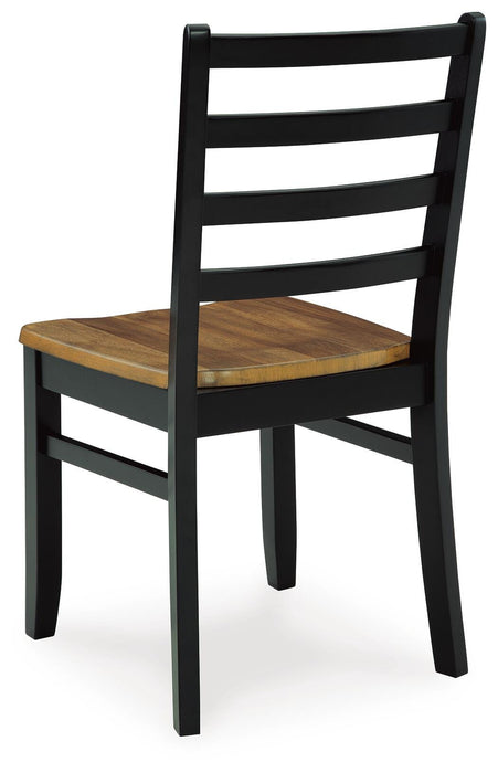 Blondon Dining Table and 6 Chairs (Set of 7) - Valley Furniture (Rohnert Park, CA)