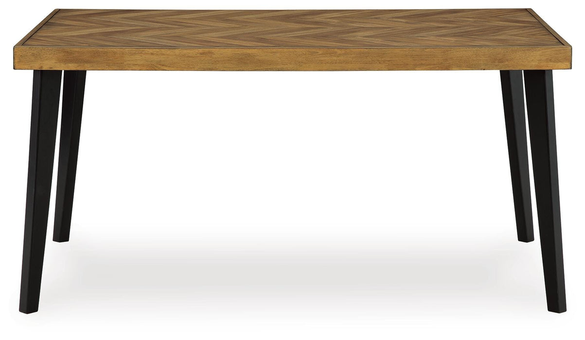 Blondon Dining Table and 6 Chairs (Set of 7) - Valley Furniture (Rohnert Park, CA)