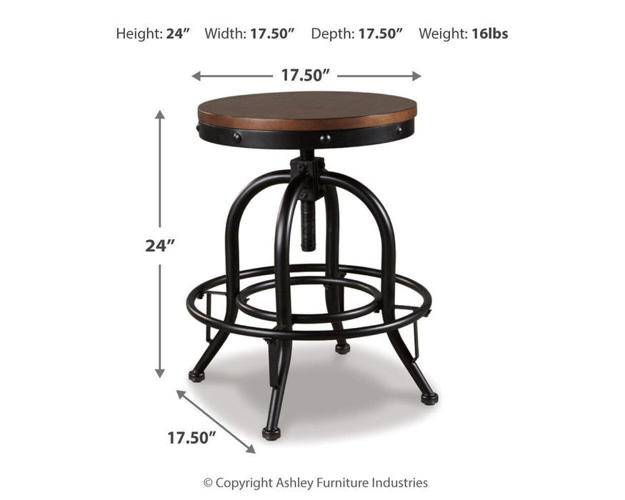Valebeck Counter Height Bar Stool - Valley Furniture (Rohnert Park, CA)