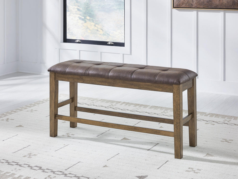 Urbinforte Counter Height Dining Bench - Valley Furniture (Rohnert Park, CA)