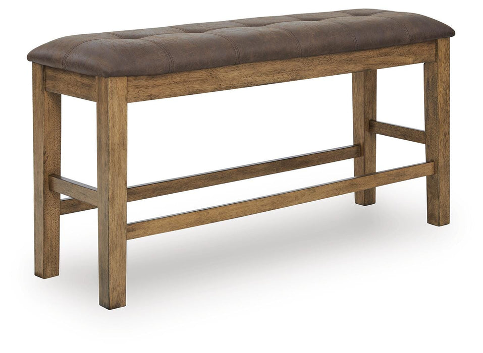 Urbinforte Counter Height Dining Bench - Valley Furniture (Rohnert Park, CA)