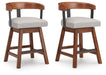 Ralene Counter Height Barstool (Set of 2) - Valley Furniture (Rohnert Park, CA)