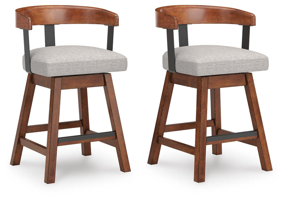 Ralene Counter Height Barstool (Set of 2) - Valley Furniture (Rohnert Park, CA)