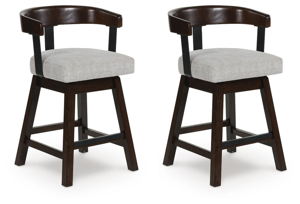 Haddigan Counter Height Barstool (Set of 2) - Valley Furniture (Rohnert Park, CA)
