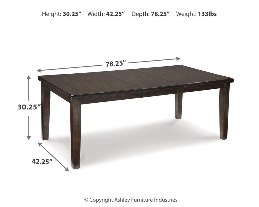 Haddigan Dining Set - Valley Furniture (Rohnert Park, CA)
