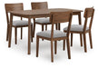 Tameride Dining Table and 4 Chairs (Set of 5) - Valley Furniture (Rohnert Park, CA)
