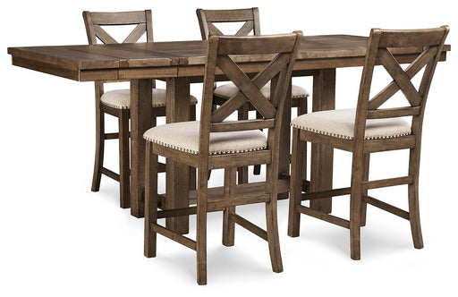 Moriville Counter Height Dining Set - Valley Furniture (Rohnert Park, CA)