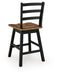 Wildenauer Counter Height Swivel Barstool - Valley Furniture (Rohnert Park, CA)