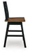 Wildenauer Counter Height Swivel Barstool - Valley Furniture (Rohnert Park, CA)