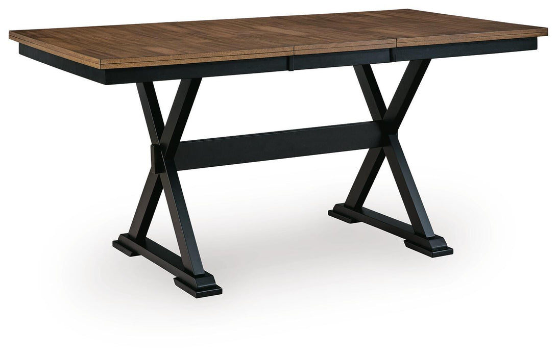 Wildenauer Counter Height Butterfly Extension Table - Valley Furniture (Rohnert Park, CA)