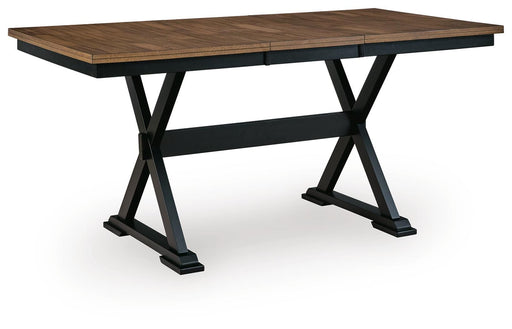 Wildenauer Counter Height Butterfly Extension Table - Valley Furniture (Rohnert Park, CA)