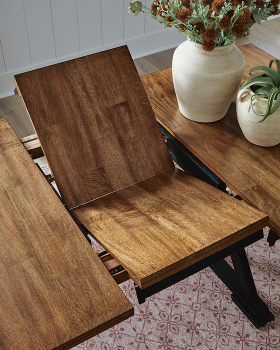Wildenauer Counter Height Butterfly Extension Table - Valley Furniture (Rohnert Park, CA)
