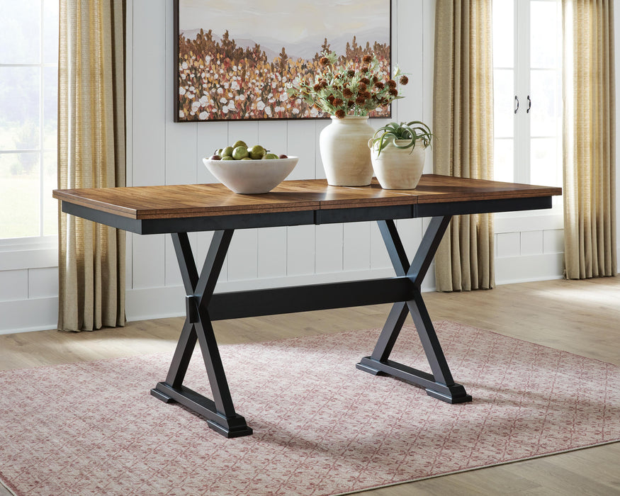 Wildenauer Counter Height Butterfly Extension Table - Valley Furniture (Rohnert Park, CA)