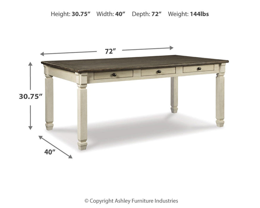 Bolanburg Dining Table - Valley Furniture (Rohnert Park, CA)
