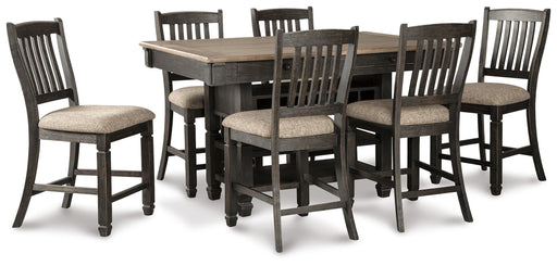 Tyler Creek Counter Height Dining Set - Valley Furniture (Rohnert Park, CA)